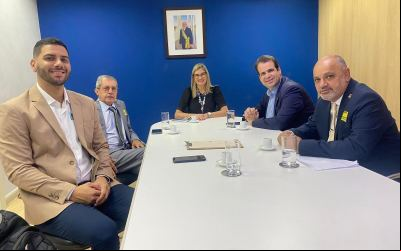 Prefeito Valmir Lessa cumpre agenda em Brasília em busca de recursos