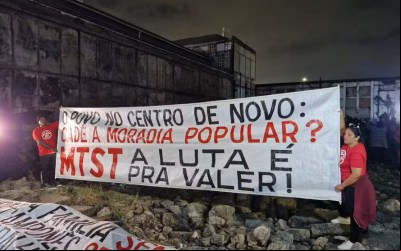 RJ: MTST Invade Terreno e Amplia Pressão por Moradia Popular!